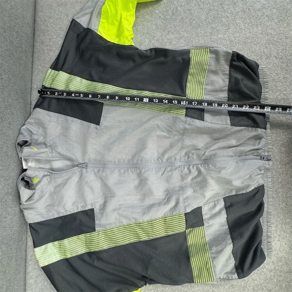 Nike x CLOT Track Jacket Mens M Gray Reflective Full Zip Windbreaker - Picture 13 of 16